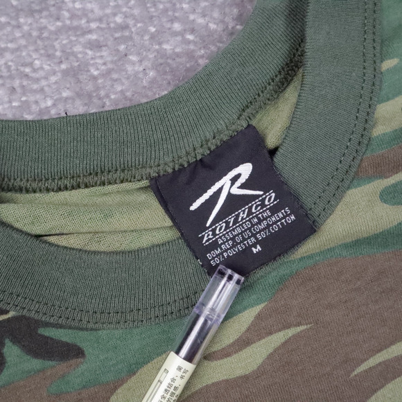 Toby Mac Camouflage Vote Spellout Medium Multicolor Short Sleeve T-Shirt - Picture 6 of 10